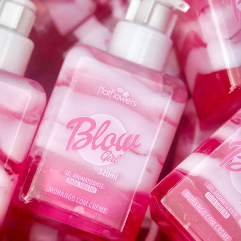 KIT 3 UNIDADES BLOW GIRL MORANGO COM CREME - 320ML