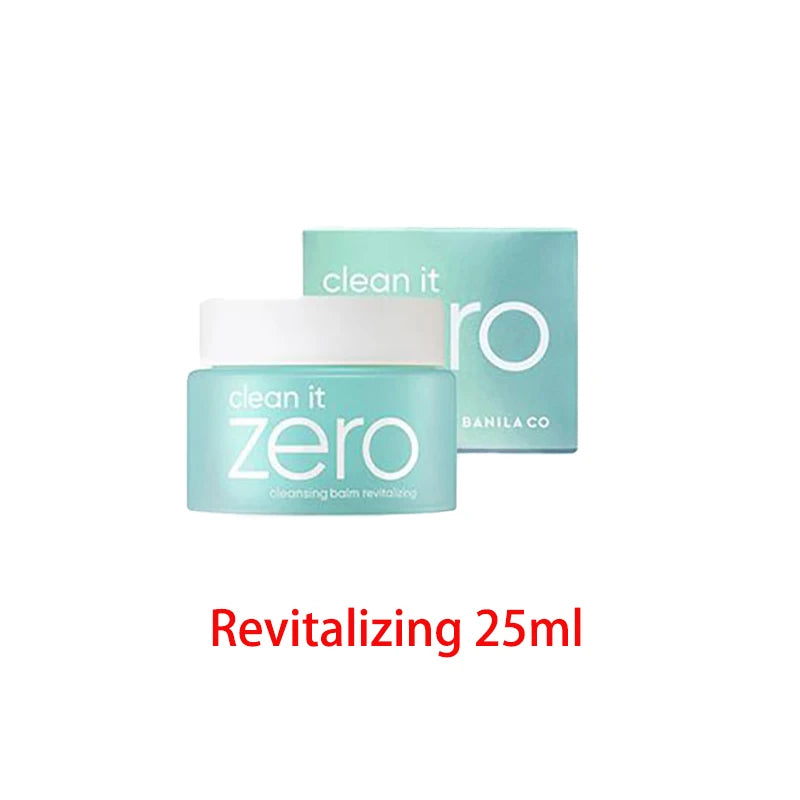 BANILA CO Clean It Zero Cleansing Balm 25ml/100ml - Demaquilante para Remover Maquiagem dos Olhos, Lábios e Rosto - Tudo em Um - Cosméticos Coreanos.