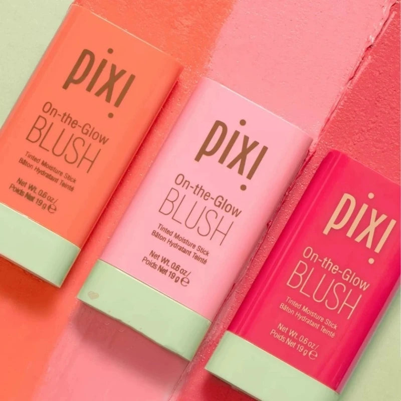 Stick Blush Pixi Easy Color Blush Creme Hidratante à Prova d'Água de Longa Duração.