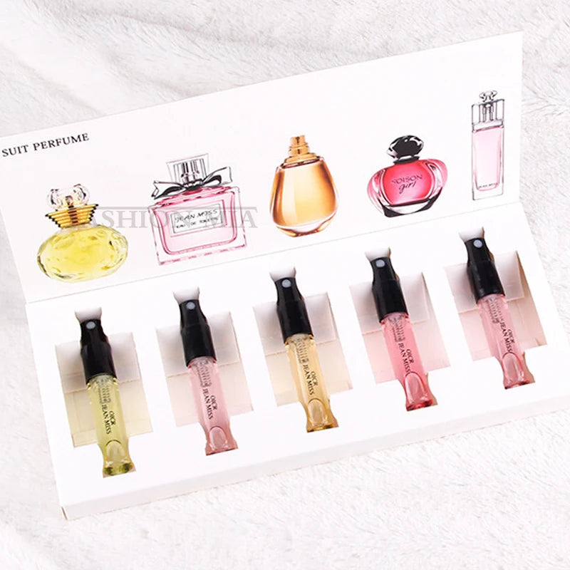 Kit de Perfume Original 3ml*5pcs para Mulheres