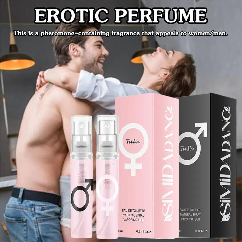 Desodorante Corporal em Spray com Feromônio Masculino de Longa Duração para Atrair Mulheres, Flertar, Estimular Encontros, Fragrância Atraente, Aroma Erótico de Flertar