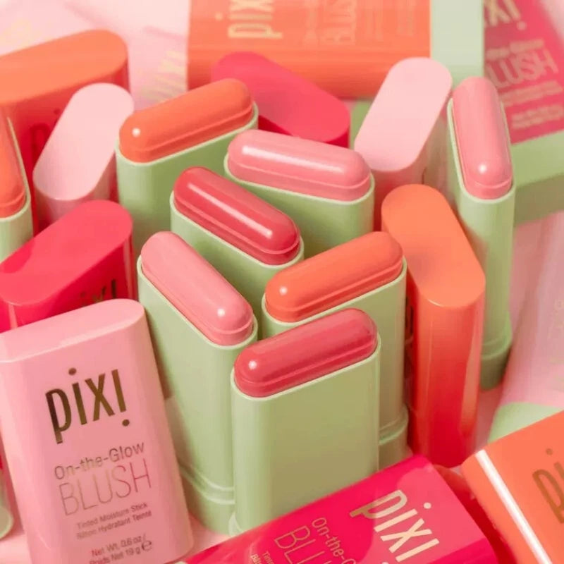 Stick Blush Pixi Easy Color Blush Creme Hidratante à Prova d'Água de Longa Duração.