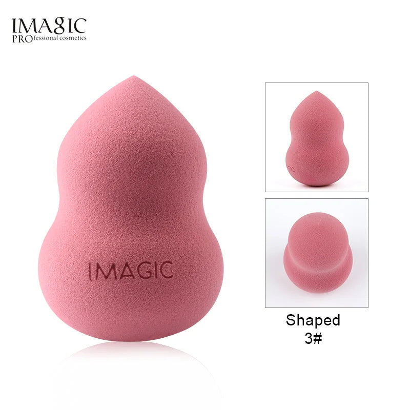 IMAGIC Esponja de Maquiagem Puff, Puff Cosmético Profissional para Base, Esponja de Maquiagem de Beleza