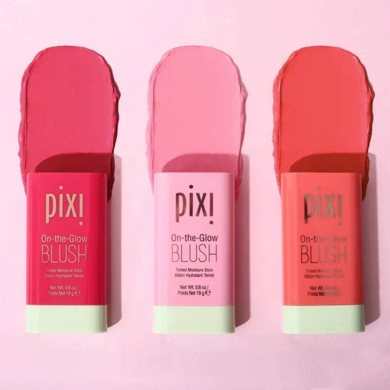 Stick Blush Pixi Easy Color Blush Creme Hidratante à Prova d'Água de Longa Duração.