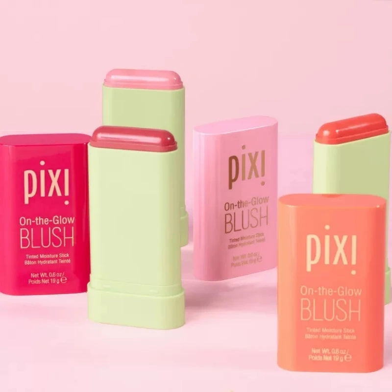 Stick Blush Pixi Easy Color Blush Creme Hidratante à Prova d'Água de Longa Duração.